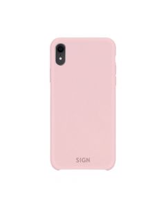 SiGN Liquid Silicone Case for iPhone XR - Pink