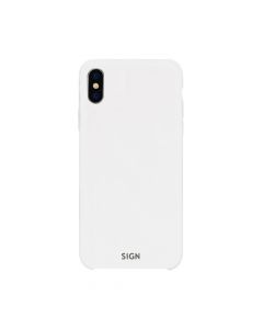 SiGN Liquid Silicone Case for iPhone X & XS - White