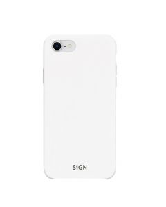 SiGN Liquid Silicone Case for iPhone 7 & 8 / SE 2 - White