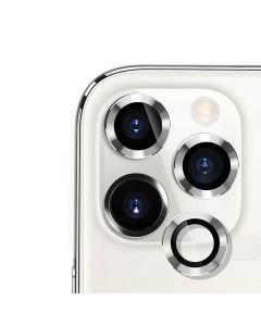 iPhone 12 Pro Max Camera Lens Protector Aluminum Alloy (3 Pcs) - Silver