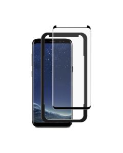 SiGN 3D Screen Protector in Tempered Glass for Samsung Galaxy S8 Plus Incl.Mounting frame