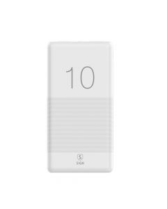 SiGN Powerbank 10,000 mAh Dual Output - White