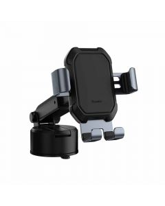 Baseus Tank gravity car mount holder with suction base Tarnish Black