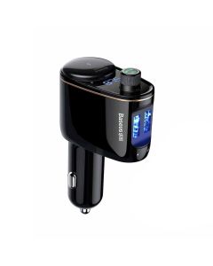 Baseus Locomotive Bluetooth MP3 Vehicle Charger Black