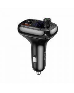 Baseus T typed S-13 wireless MP3 car charger PPS Quick Charger-EU Black