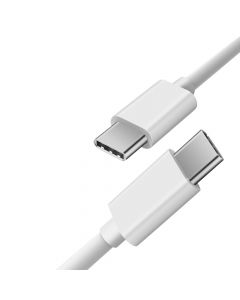 SiGN Quick Charge Cable USB-C to USB-C 60W 3A 1m USB-C PD - White
