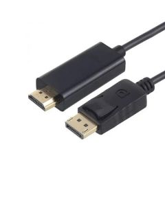 DisplayPort to HDMI Cable, 1.8 m - Black