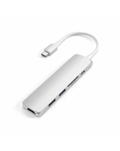 Satechi Slim Type-C MultiPort Adapter V2 Silver
