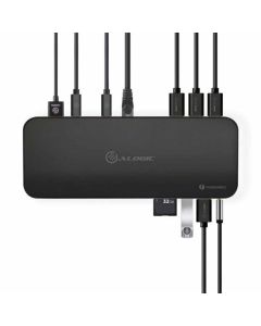 ALOGIC ThunderBolt 3 Dual Display Docking Station. 4K and power supply