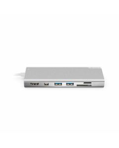 ALOGIC Ultra USB-C Dock PLUS - HDMI, MDP, USB, Ethernet, memory card reader and 100W PD (Color :: Silver)