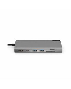 ALOGIC Ultra USB-C Dock PLUS - HDMI, MDP, USB, Ethernet, memory card reader and 100W PD (Color: Space Gray)