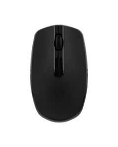 Deltaco wireless optical mouse with 2 buttons - black