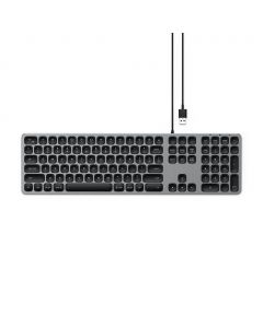 Satechi Wired Keyboard for Mac Nordic Space Gray