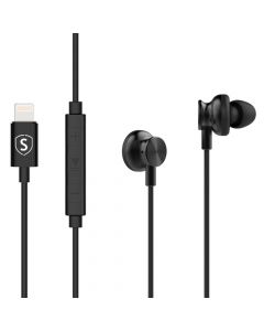 SiGN In-ear Lightning Headphones for iPhone - Black