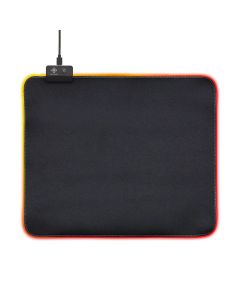 Deltaco Gaming RGB Gaming Mouse Pad - Black