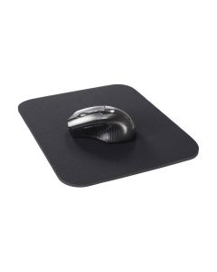 Deltaco Mouse pad, cloth-covered rubber, 6mm black