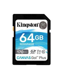 Kingston Canvas Go Plus 64 GB SDXC Memory Card