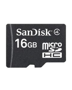 SanDisk 16 GB MicroSDHC Memory Card Black