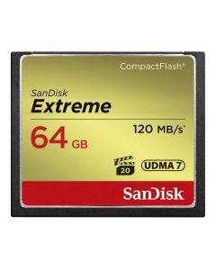 SanDisk Extreme Compact Flash 64 GB Memory Card