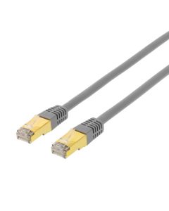 Deltaco Cat7 network cable, 10m, gray