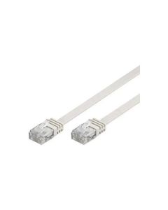 Deltaco Cat6 network cable, 10m, white