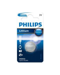 Philips Button Cell Battery CR2032 3V - 1-Pack