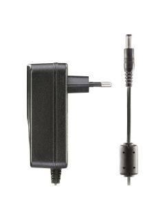 Deltaco AC adapter, 100-240V to 12V 2A, black