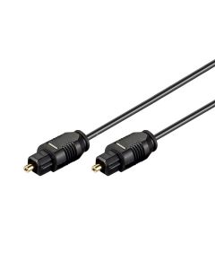 Digital fiber cable audio, Toslink-Toslink, 1.5m - Goobay