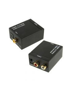 Toslink / Coaxial Adapter to Analog Sound