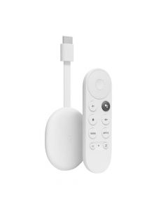 Google Chromecast (4th Generation) with Google TV Snow White