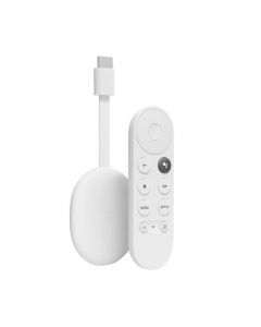 Google Chromecast (4th Generation) with Google TV Snow White