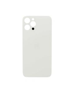 iPhone 12 Pro Max Back Glass HQ Without Logo Silver