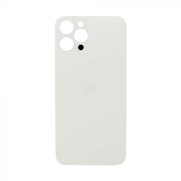 iPhone 12 Pro Back Glass HQ Without Logo Silver