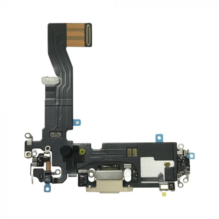 iPhone 12 Pro Charging Port & Microphone flex Cable Gold